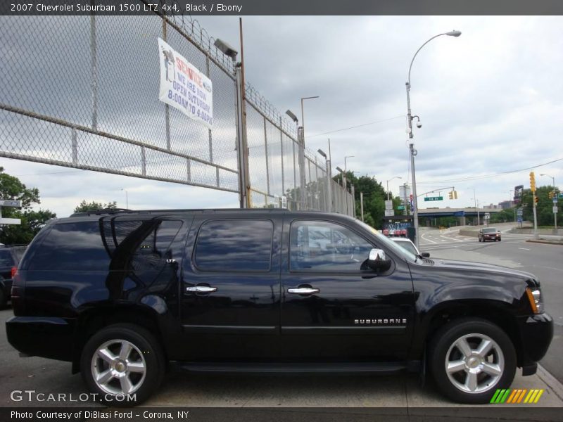 Black / Ebony 2007 Chevrolet Suburban 1500 LTZ 4x4
