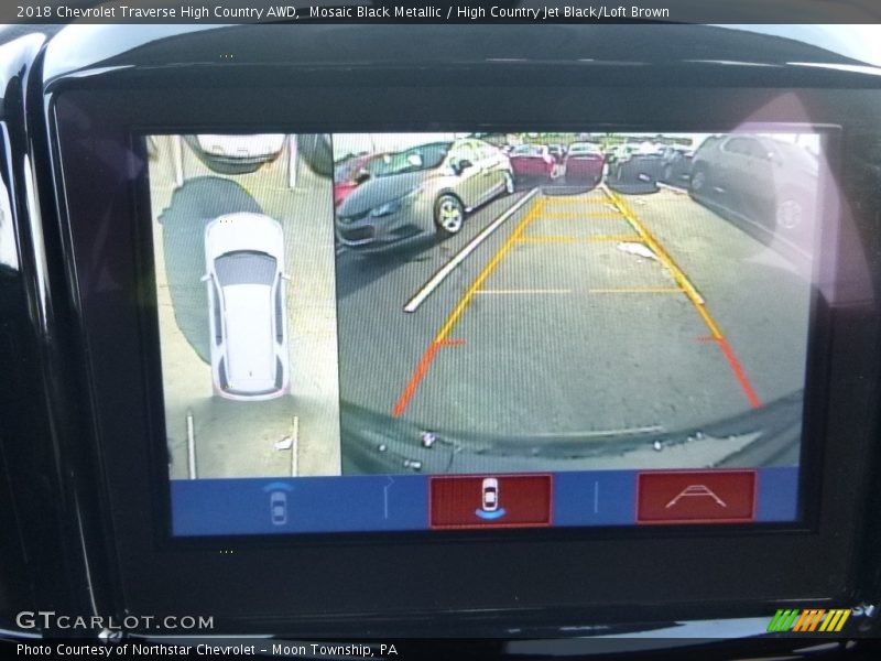 Mosaic Black Metallic / High Country Jet Black/Loft Brown 2018 Chevrolet Traverse High Country AWD