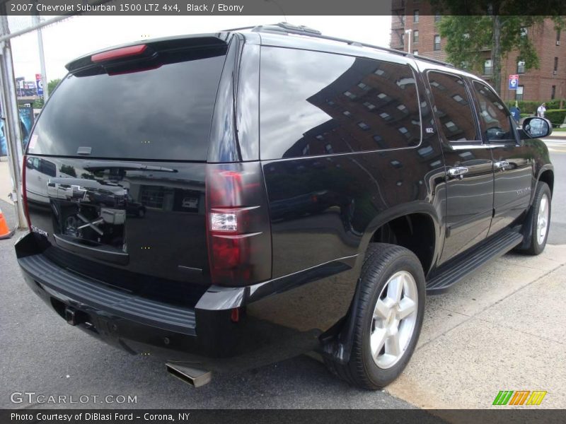 Black / Ebony 2007 Chevrolet Suburban 1500 LTZ 4x4