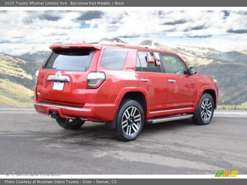 Barcelona Red Metallic / Black 2015 Toyota 4Runner Limited 4x4