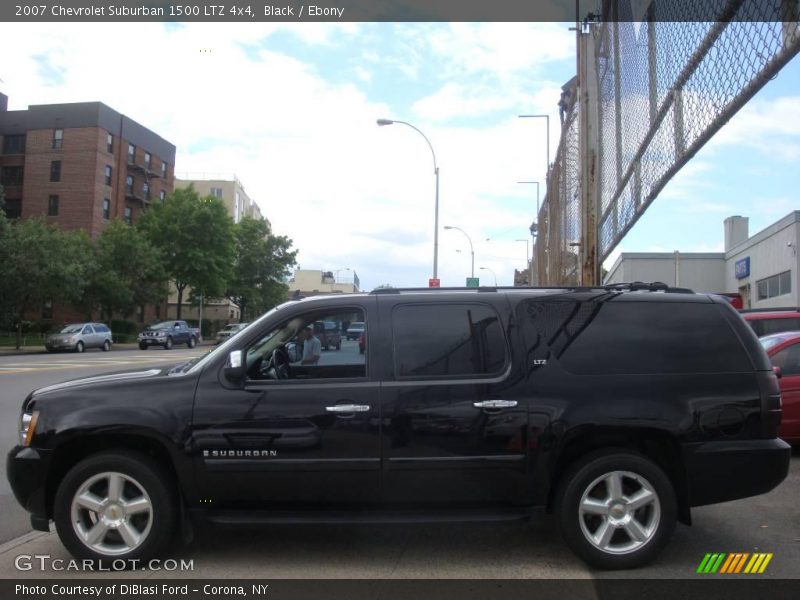 Black / Ebony 2007 Chevrolet Suburban 1500 LTZ 4x4