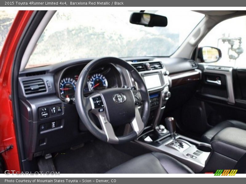 Barcelona Red Metallic / Black 2015 Toyota 4Runner Limited 4x4