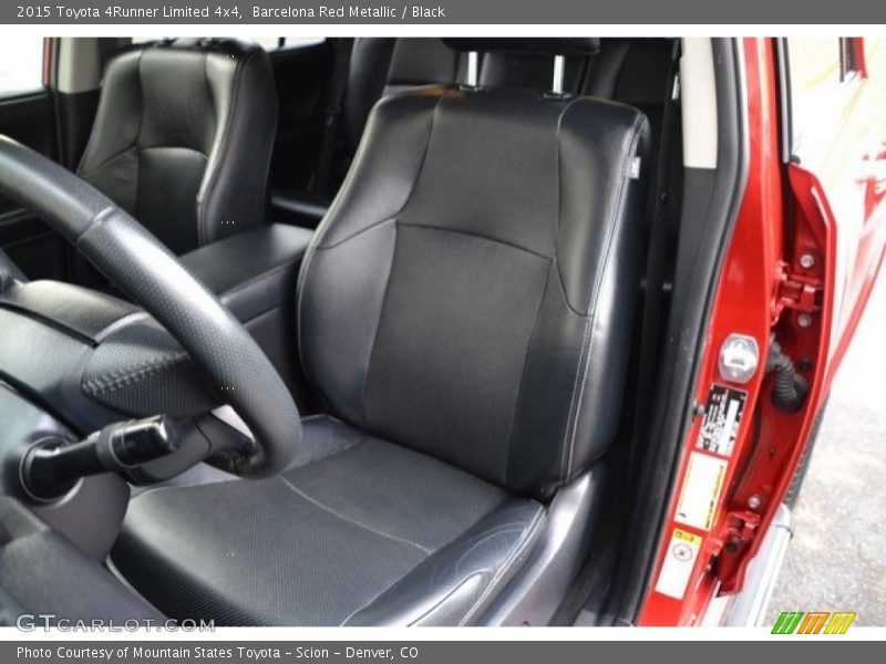 Barcelona Red Metallic / Black 2015 Toyota 4Runner Limited 4x4