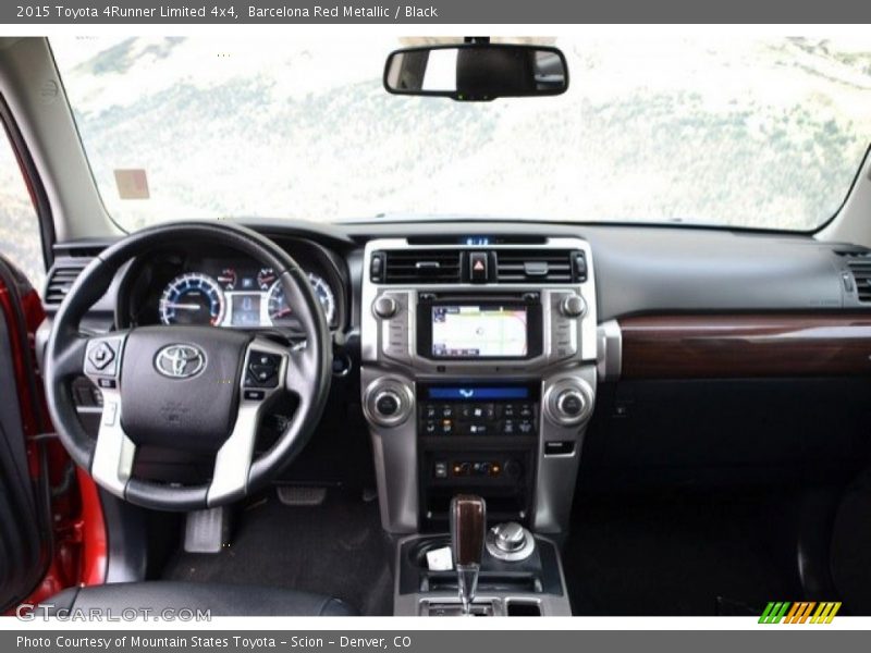 Barcelona Red Metallic / Black 2015 Toyota 4Runner Limited 4x4