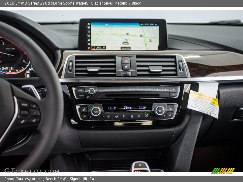 Controls of 2018 3 Series 328d xDrive Sports Wagon