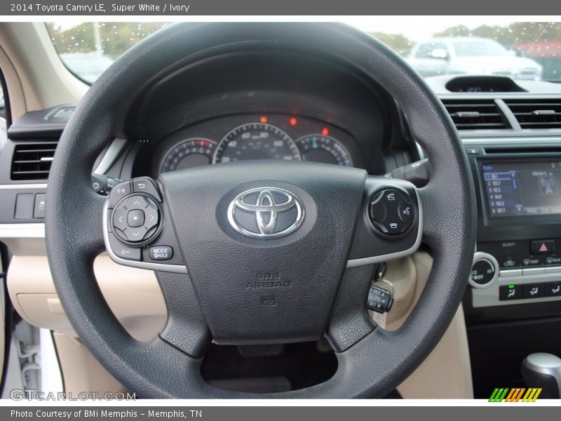 Super White / Ivory 2014 Toyota Camry LE