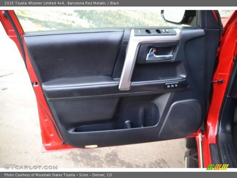 Barcelona Red Metallic / Black 2015 Toyota 4Runner Limited 4x4