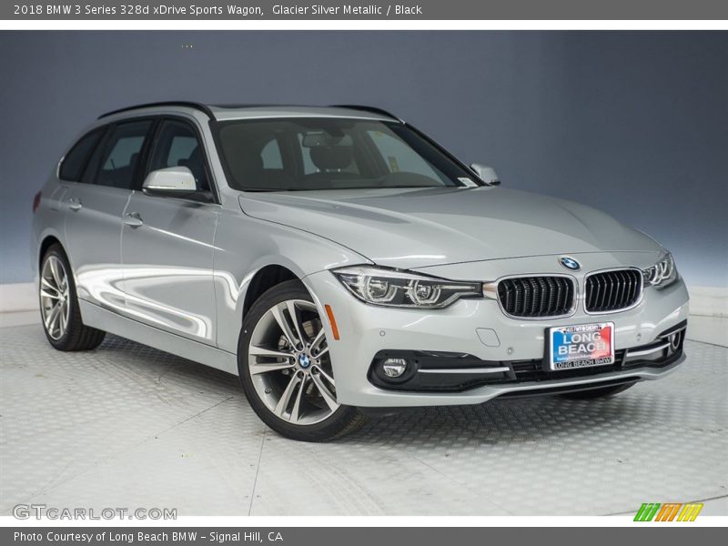 Front 3/4 View of 2018 3 Series 328d xDrive Sports Wagon