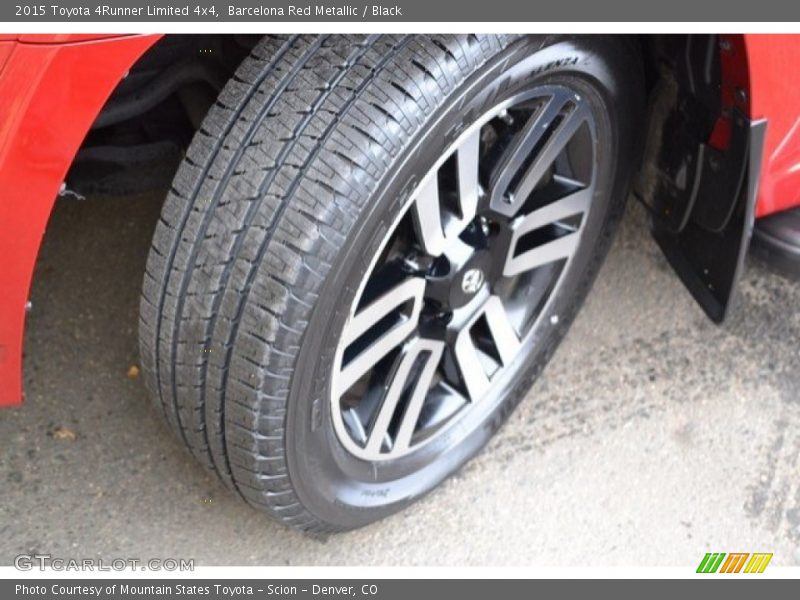 Barcelona Red Metallic / Black 2015 Toyota 4Runner Limited 4x4