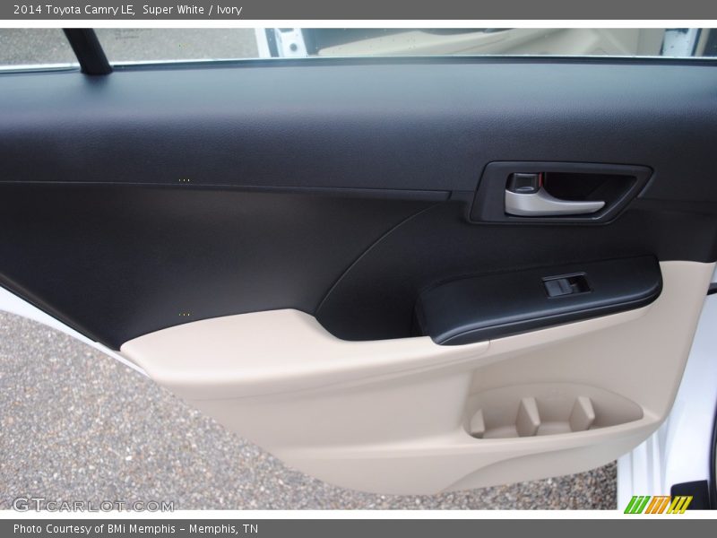 Super White / Ivory 2014 Toyota Camry LE