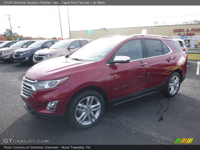 Cajun Red Tintcoat / Jet Black 2018 Chevrolet Equinox Premier AWD