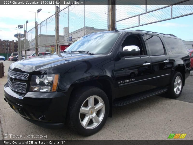 Black / Ebony 2007 Chevrolet Suburban 1500 LTZ 4x4