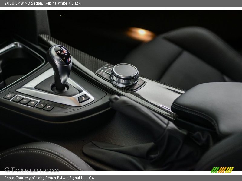 Alpine White / Black 2018 BMW M3 Sedan