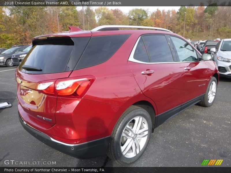 Cajun Red Tintcoat / Jet Black 2018 Chevrolet Equinox Premier AWD