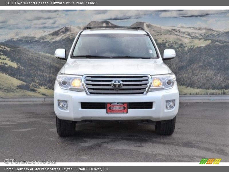 Blizzard White Pearl / Black 2013 Toyota Land Cruiser