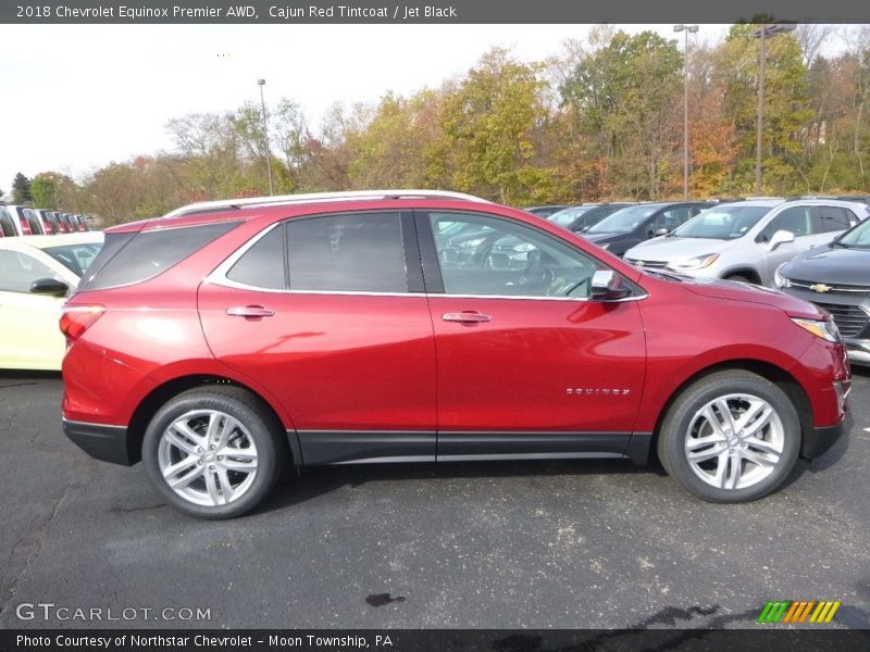 Cajun Red Tintcoat / Jet Black 2018 Chevrolet Equinox Premier AWD