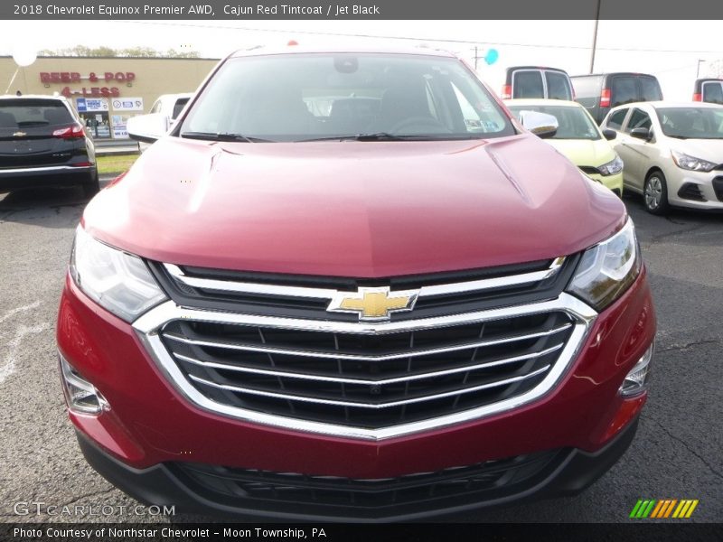 Cajun Red Tintcoat / Jet Black 2018 Chevrolet Equinox Premier AWD