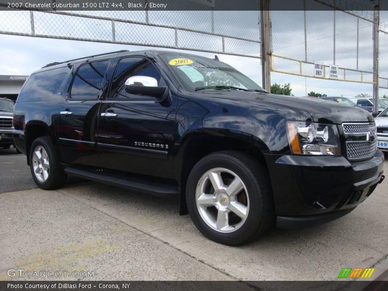 Black / Ebony 2007 Chevrolet Suburban 1500 LTZ 4x4