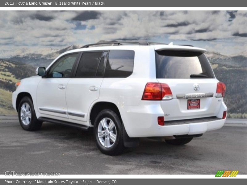 Blizzard White Pearl / Black 2013 Toyota Land Cruiser