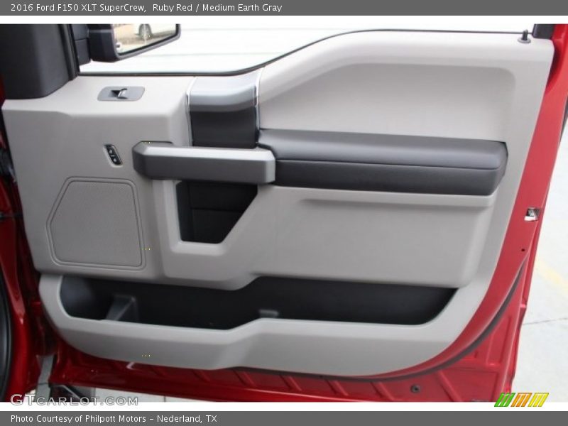 Ruby Red / Medium Earth Gray 2016 Ford F150 XLT SuperCrew
