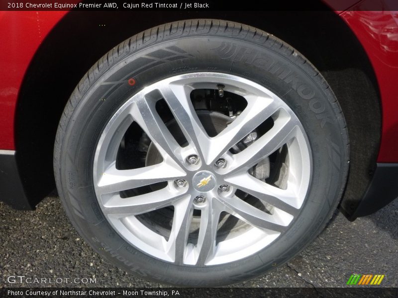 Cajun Red Tintcoat / Jet Black 2018 Chevrolet Equinox Premier AWD