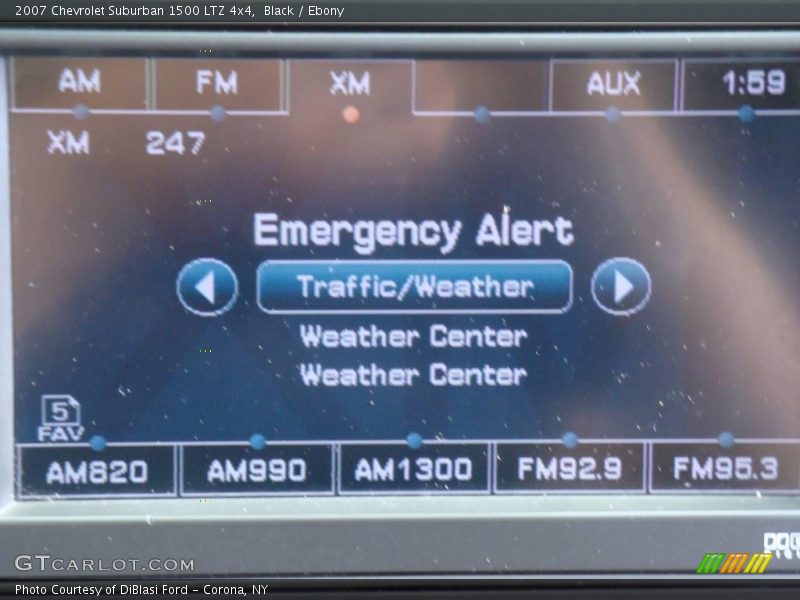 Black / Ebony 2007 Chevrolet Suburban 1500 LTZ 4x4