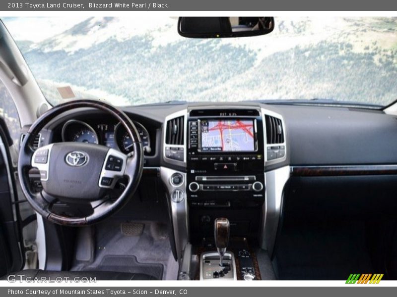Blizzard White Pearl / Black 2013 Toyota Land Cruiser