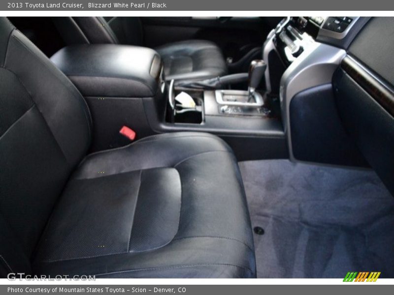 Blizzard White Pearl / Black 2013 Toyota Land Cruiser