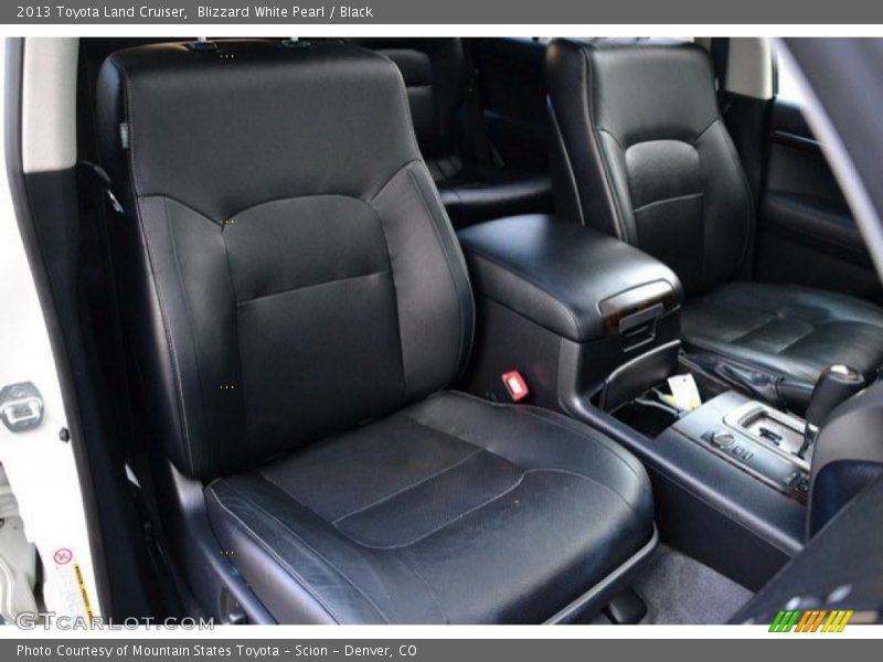 Blizzard White Pearl / Black 2013 Toyota Land Cruiser