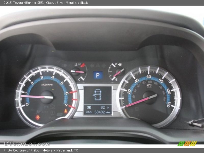 Classic Silver Metallic / Black 2015 Toyota 4Runner SR5