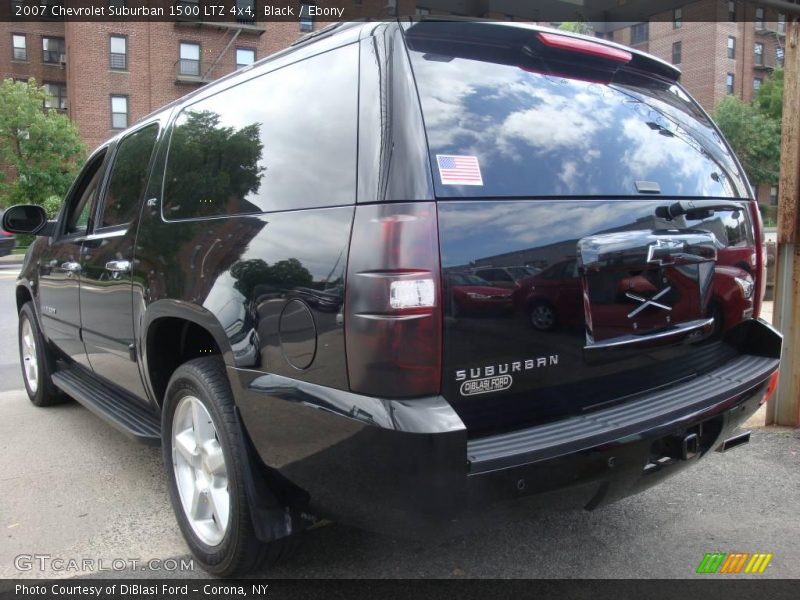 Black / Ebony 2007 Chevrolet Suburban 1500 LTZ 4x4