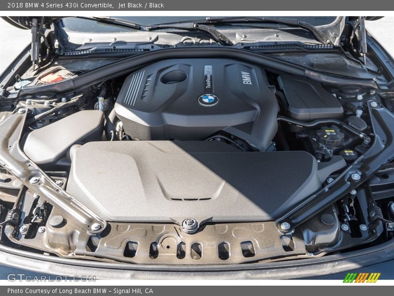 Jet Black / Black 2018 BMW 4 Series 430i Convertible