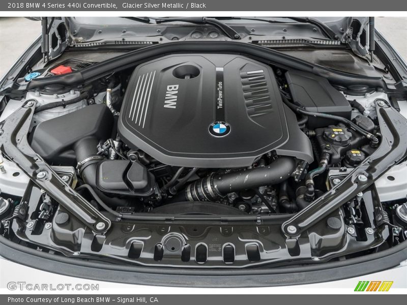 2018 4 Series 440i Convertible Engine - 3.0 Liter DI TwinPower Turbocharged DOHC 24-Valve VVT Inline 6 Cylinder