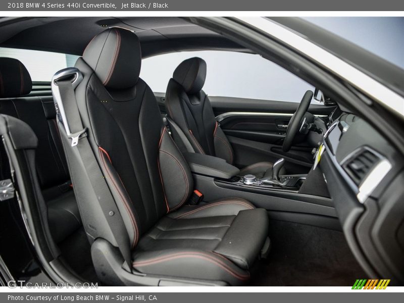 Jet Black / Black 2018 BMW 4 Series 440i Convertible