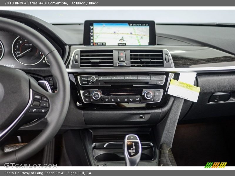 Jet Black / Black 2018 BMW 4 Series 440i Convertible