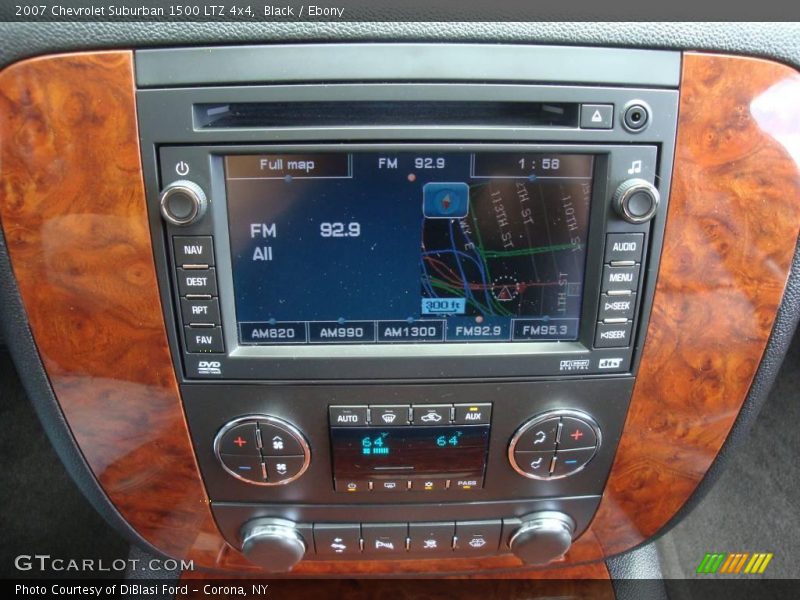 Black / Ebony 2007 Chevrolet Suburban 1500 LTZ 4x4