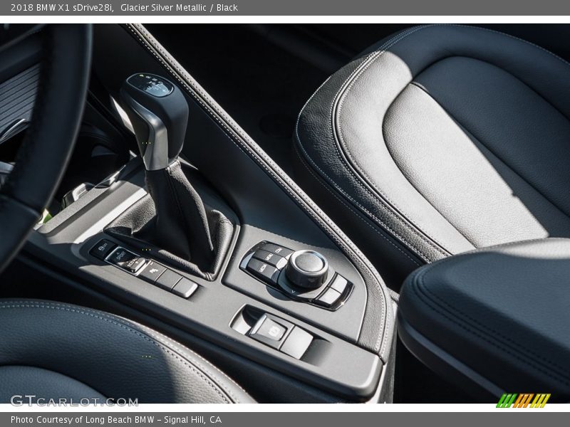 Glacier Silver Metallic / Black 2018 BMW X1 sDrive28i