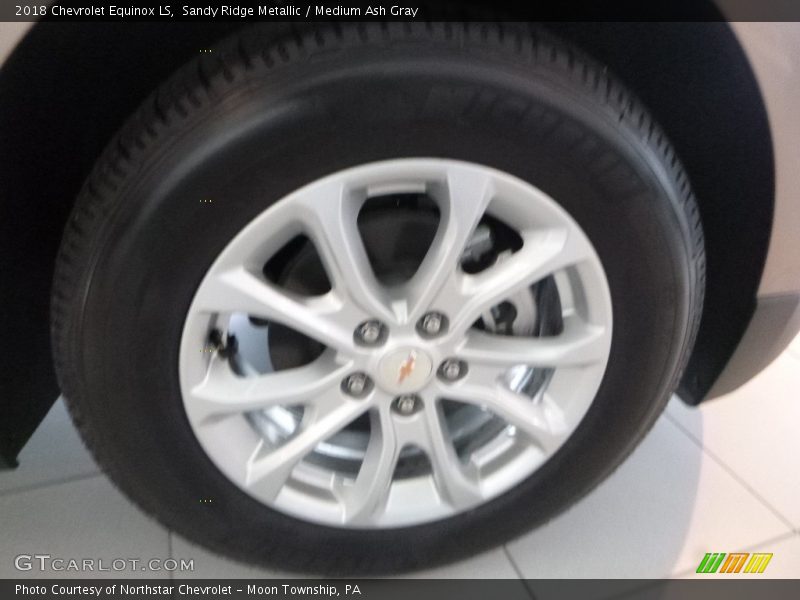 Sandy Ridge Metallic / Medium Ash Gray 2018 Chevrolet Equinox LS