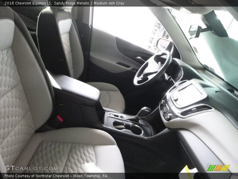 Sandy Ridge Metallic / Medium Ash Gray 2018 Chevrolet Equinox LS