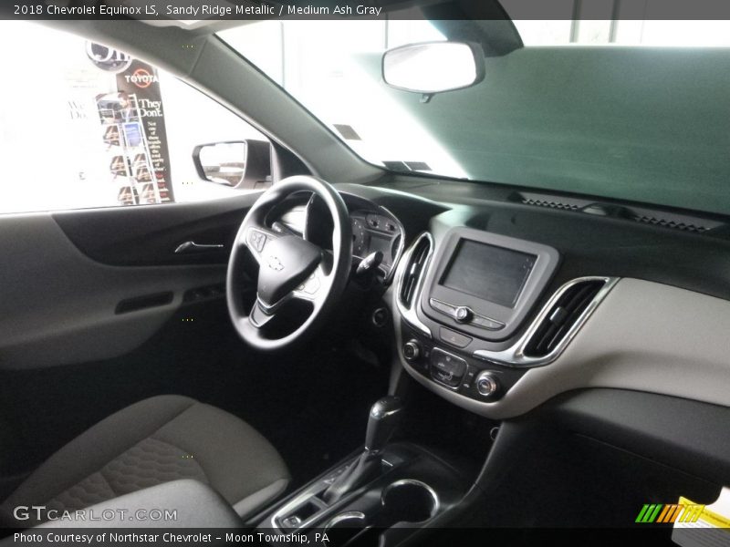 Sandy Ridge Metallic / Medium Ash Gray 2018 Chevrolet Equinox LS
