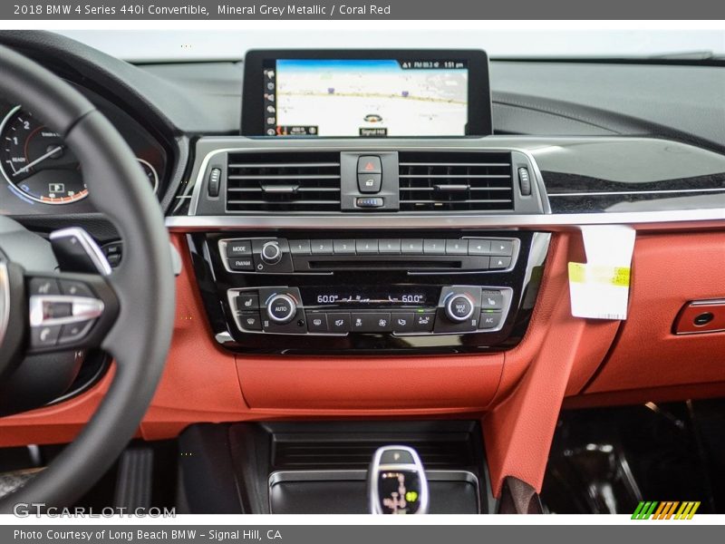 Dashboard of 2018 4 Series 440i Convertible