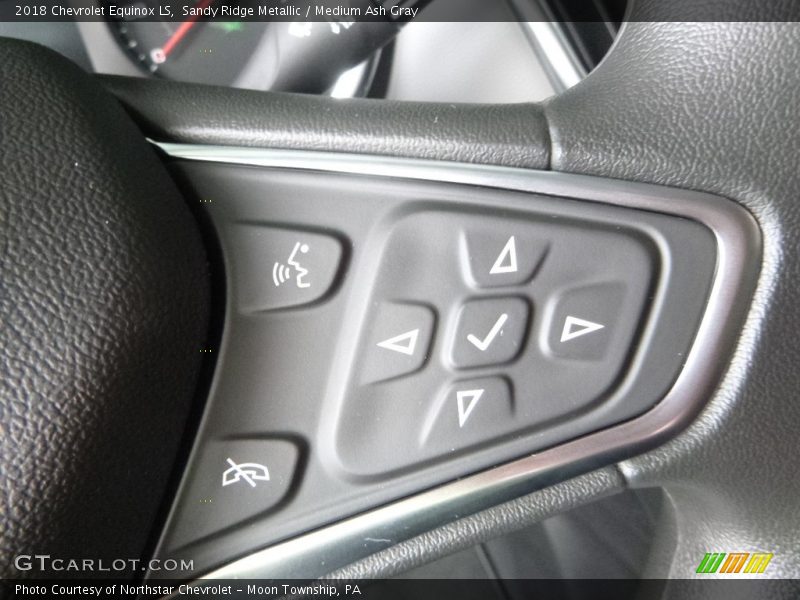 Sandy Ridge Metallic / Medium Ash Gray 2018 Chevrolet Equinox LS