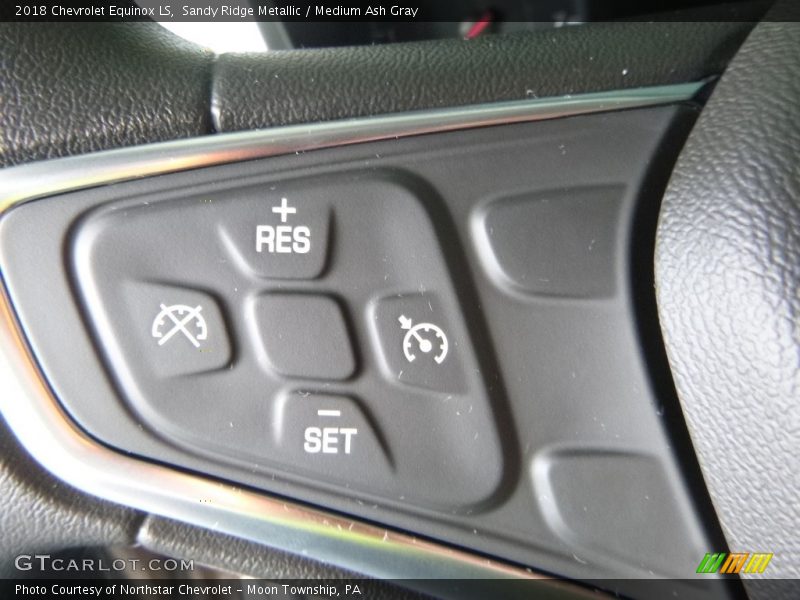 Sandy Ridge Metallic / Medium Ash Gray 2018 Chevrolet Equinox LS