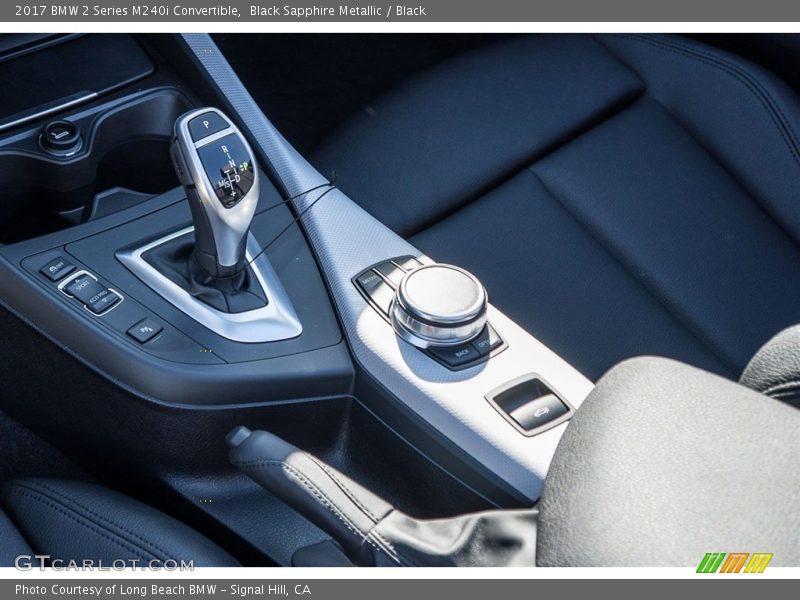 Black Sapphire Metallic / Black 2017 BMW 2 Series M240i Convertible
