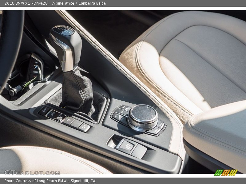 Alpine White / Canberra Beige 2018 BMW X1 xDrive28i