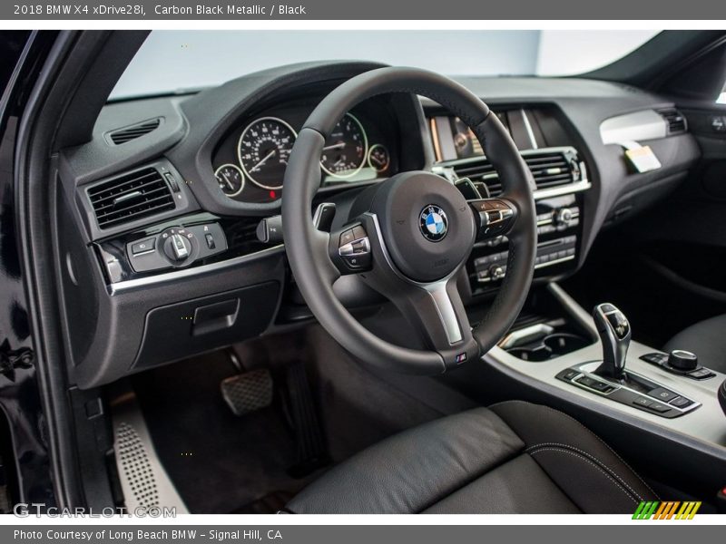Carbon Black Metallic / Black 2018 BMW X4 xDrive28i