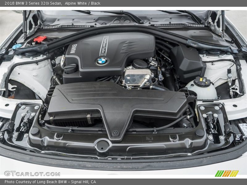  2018 3 Series 320i Sedan Engine - 2.0 Liter DI TwinPower Turbocharged DOHC 16-Valve VVT 4 Cylinder