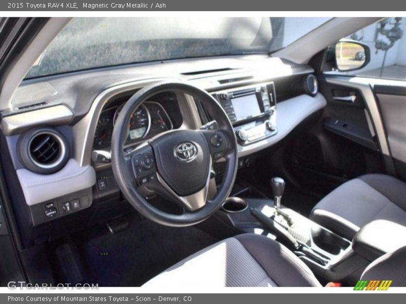 Magnetic Gray Metallic / Ash 2015 Toyota RAV4 XLE