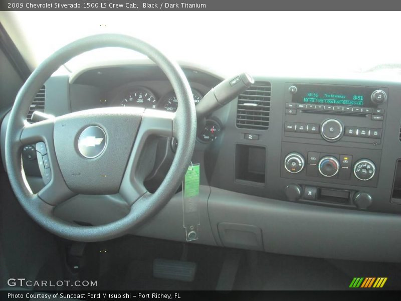 Black / Dark Titanium 2009 Chevrolet Silverado 1500 LS Crew Cab