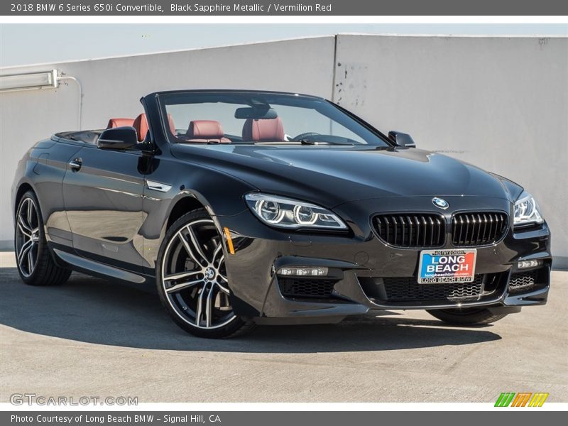 Front 3/4 View of 2018 6 Series 650i Convertible